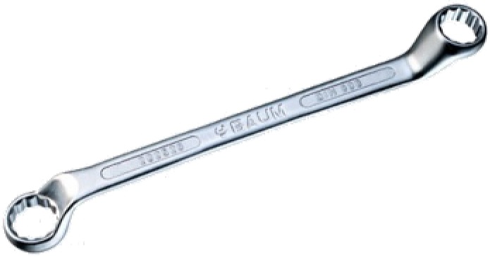 Ключ накидной BAUM 201417, 14 х17 мм