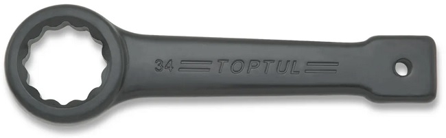 Ключ ударно-силовой накидной упорный Toptul AAAR4141, 41 мм