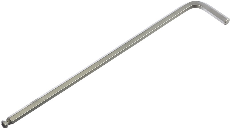 Экстрадлинный Г-образный 6-гранный ключ с шаром Force 76505XL, 5 мм