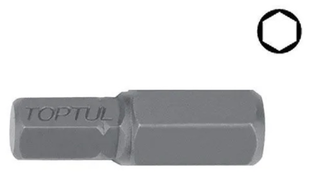 Шестигранная бита 5/16 Toptul FSDA1006 (6 мм, L=30 мм)