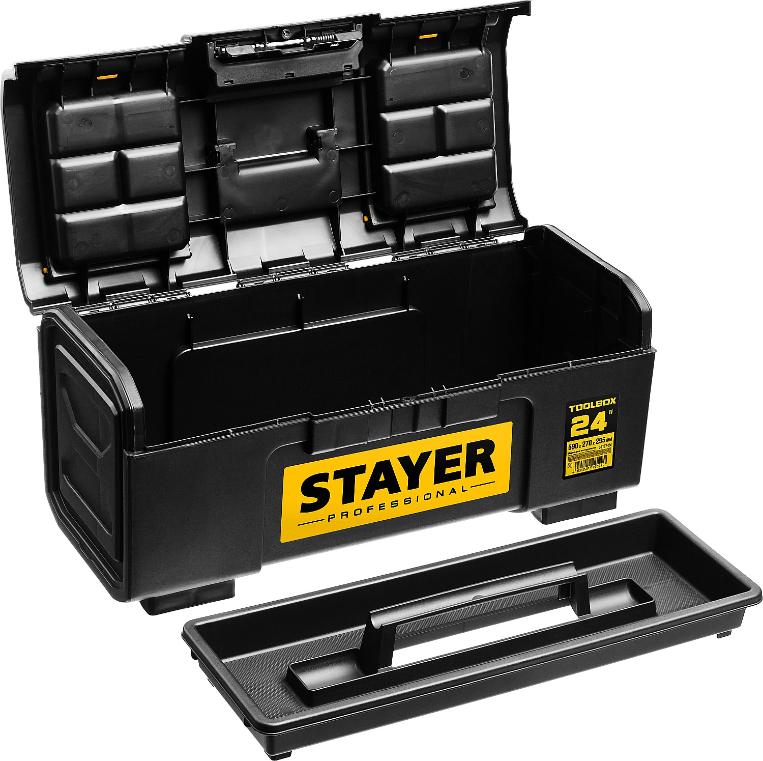 Ящик для инструмента STAYER 3816724 Professional TOOLBOX-24 пластиковый