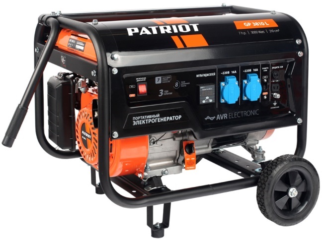 Бензиновый генератор PATRIOT GP 3810L 474101545