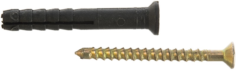 Дюбель-гвоздь полипропиленовый Master STAYER 30645-06-040 потайный бортик, 6 x 40 мм, 125 штук