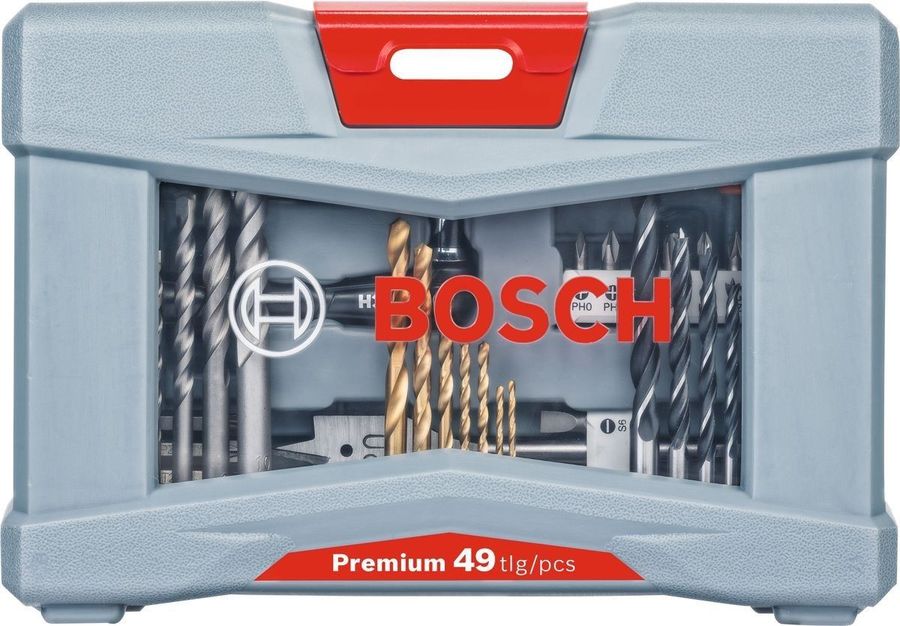 Набор оснастки Premium Set-49 Bosch 2608P00233, 49 предметов
