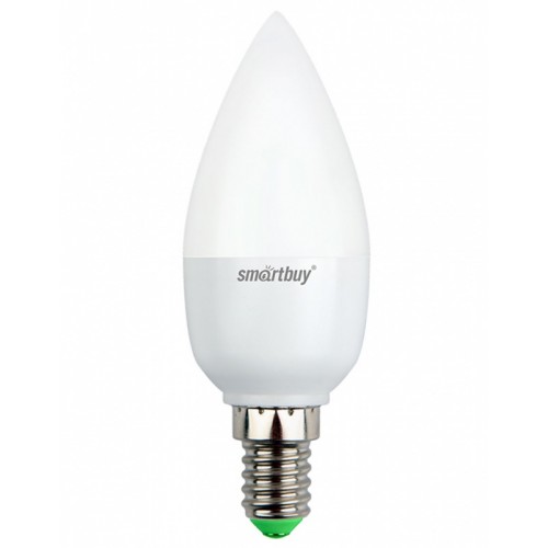 Светодиодная лампа (LED) Smartbuy-C37-05W/3000/E14
