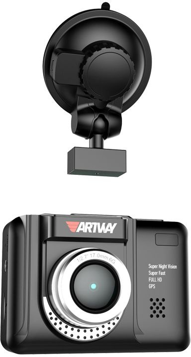 Видеорегистратор с радар-детектором Artway COMBO MD-106 GPS, черный #1