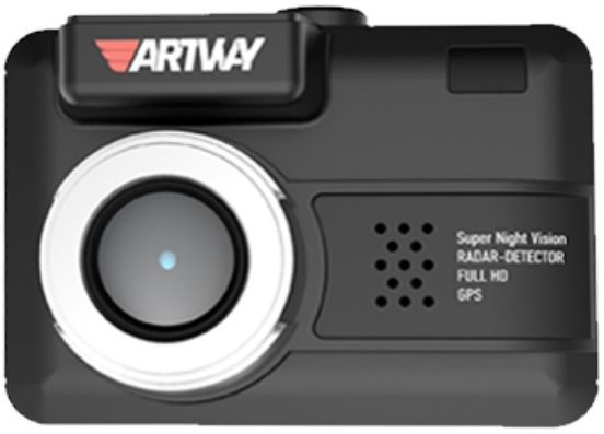 Видеорегистратор с радар-детектором Artway COMBO MD-105 GPS черный #1