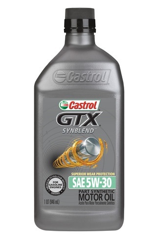 Моторное масло Castrol 079191063590 GTX Syn Blend 5W-30 0.946 л