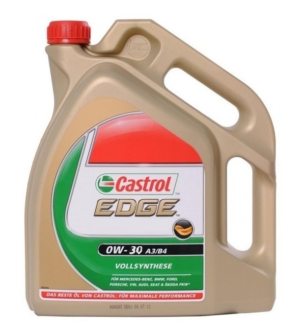 Моторное масло Castrol 4008177075148 EDGE A3/B4 0W-30 4 л