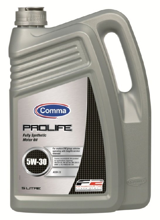 Моторное масло Comma PRO5L PROLIFE 5W-30 5 л