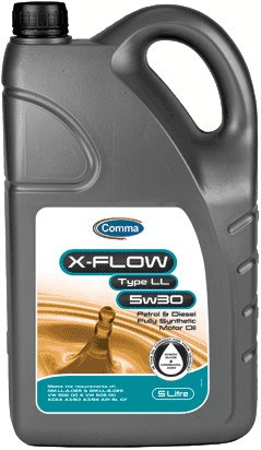Моторное масло Comma XFLL5L X-Flow Type LL 5W-30 5 л