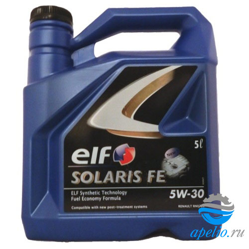 Моторное масло Elf 183720 Solaris FE 5W-30 5 л