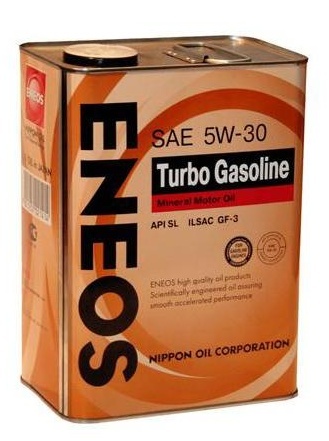 Моторное масло Eneos Super Gasoline SM 5W-30 0.94 л