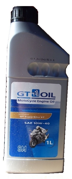 Моторное масло Gt oil 880 905940 784 4 GT Superbike 4T 10W-40 1 л