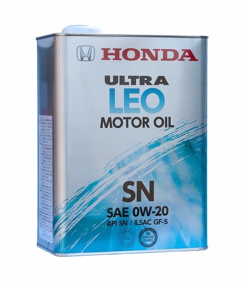 Моторное масло Honda 08217-99974 Ultra LEO-SN 0W-20 4 л