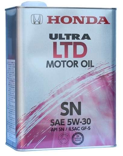 Моторное масло Honda 08218-99974 Ultra LTD-SN 5W-30 4 л