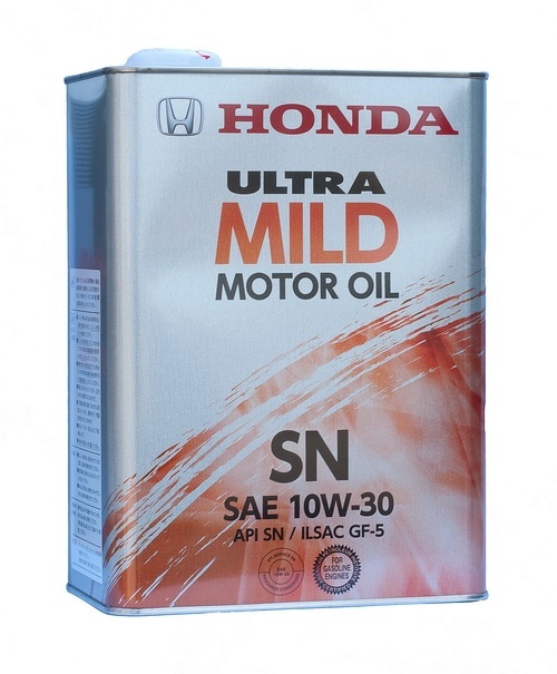 Моторное масло Honda 08219-99974 ULTRA MILD SN 10W-30 4 л