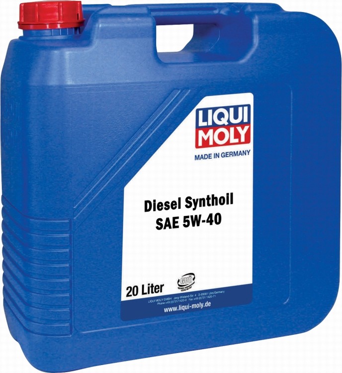 Моторное масло Liqui Moly 1342 Diesel Synthoil 5W-40 20 л
