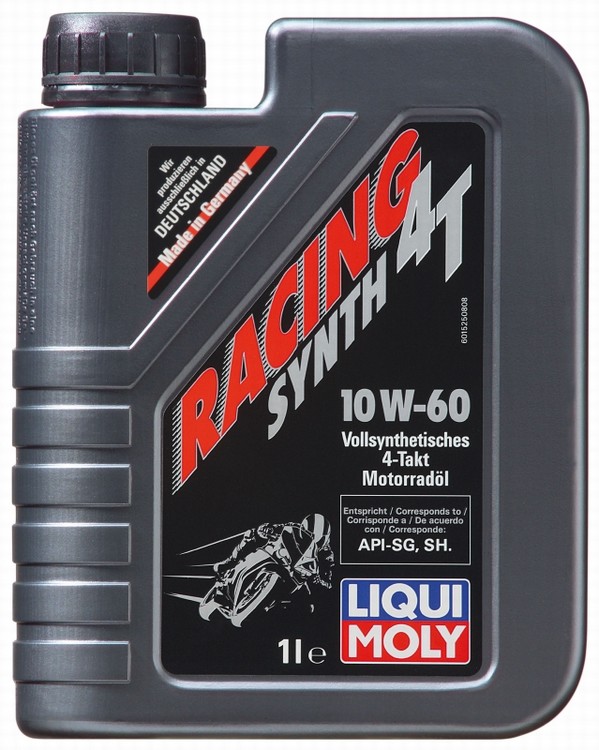Моторное масло Liqui Moly 1525 Racing Synth 4T 10W-60 1 л
