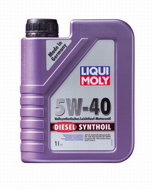 Моторное масло Liqui Moly 1926 Diesel Synthoil 5W-40 1 л