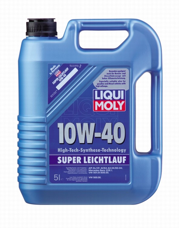 Моторное масло Liqui Moly 1929 Super Leichtlauf 10W-40 5 л