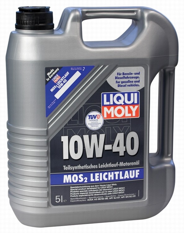Моторное масло Liqui Moly 1931 MoS2 Leichtlauf 10W-40 5 л