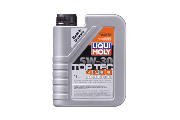 Моторное масло Liqui Moly 3706 Top Tec 4200 5W-30 1 л