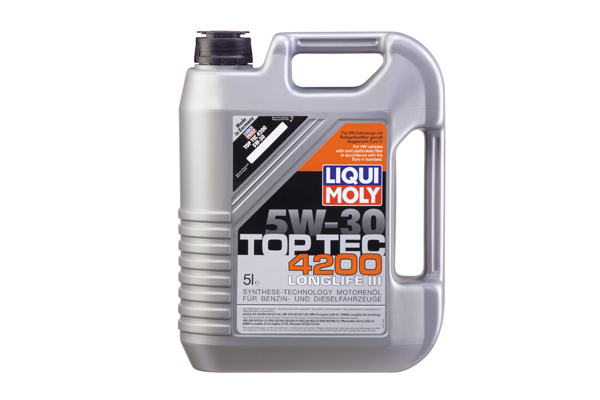 Моторное масло Liqui Moly 3707 Top Tec 4200 5W-30 5 л