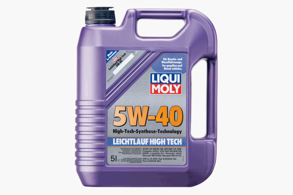 Моторное масло Liqui Moly 3864 Leichtlauf High Tech 5W-40 5 л