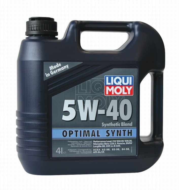 Моторное масло Liqui Moly 3926 Optimal Synth 5W-40 4 л