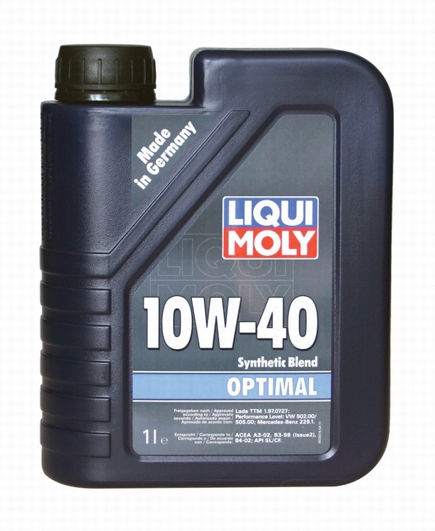 Моторное масло Liqui Moly 3929 Optimal 10W-40 1 л