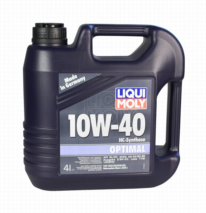 Моторное масло Liqui Moly 3930 Optimal 10W-40 4 л