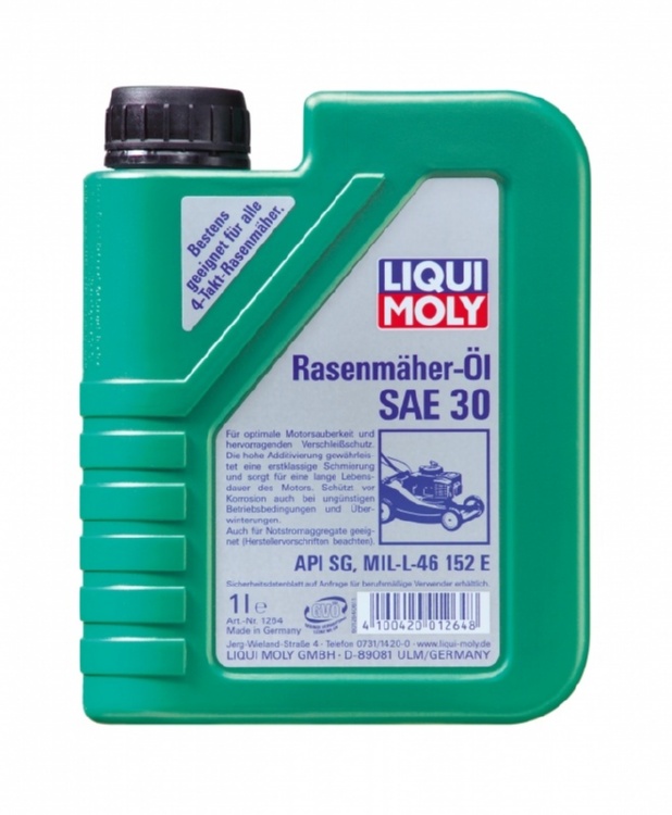 Моторное масло Liqui Moly 3991 Rasenmaher-Oil 30 1 л