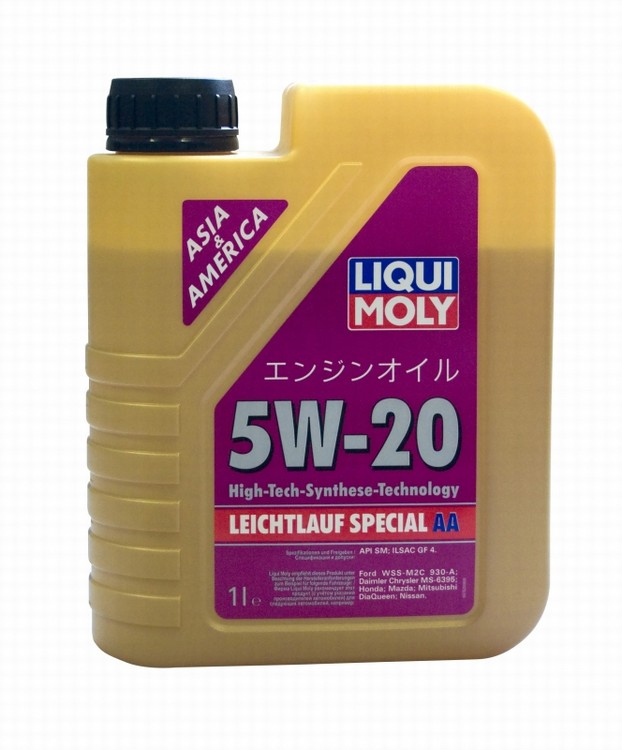 Моторное масло Liqui Moly 7620 Leichtlauf Special AA 5W-20 1 л