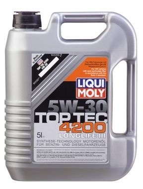 Моторное масло Liqui Moly 7661 Top Tec 4200 5W-30 5 л