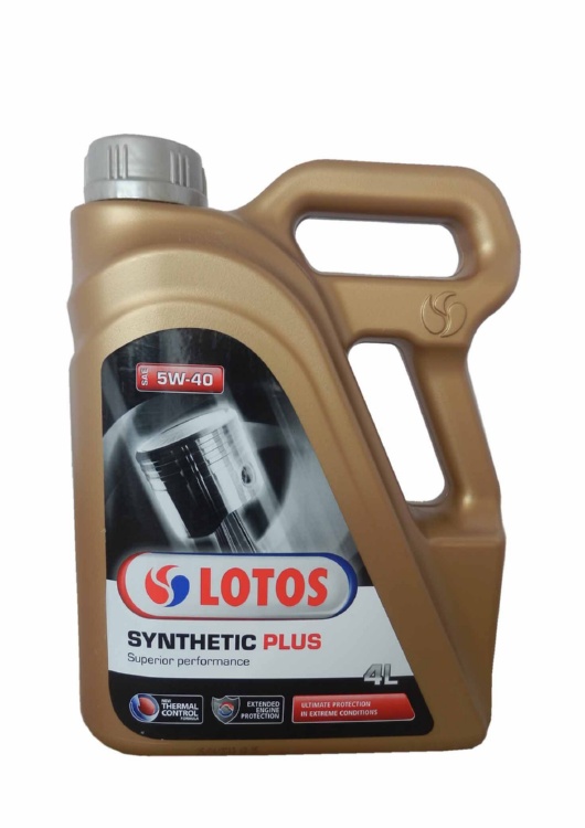 Моторное масло Lotos WF-K402Y00-0H0 Synthetic PLUS 5W-40 4 л