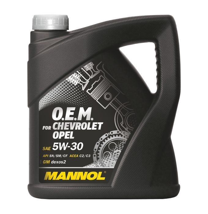 Моторное масло Mannol 4036021401447 O.E.M. for Chevrolet Opel 5W-30 4 л