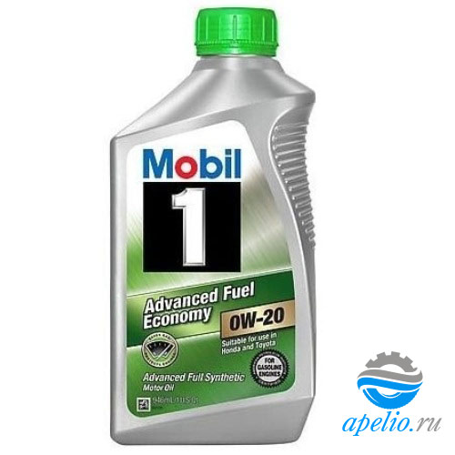 Моторное масло Mobil 071924449688 Advanced Fuel Economy 0W-20 0.946 л