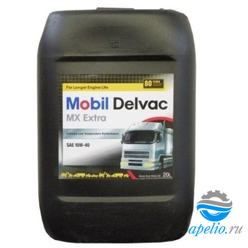 Моторное масло Mobil 144718 Delvac MX Extra 10W-40 20 л