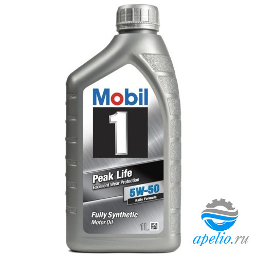 Моторное масло Mobil 152083 PeakLife 5W-50 1 л