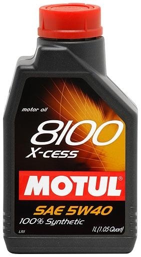 Моторное масло Motul 100231 8100 X-CESS 5W-40 1 л