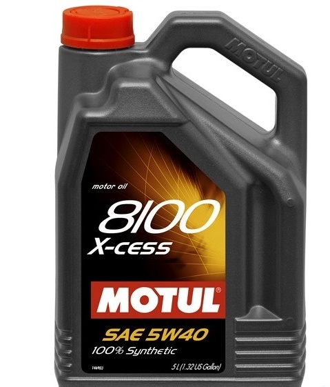Моторное масло Motul 100239 8100 X-CESS 5W-40 5 л