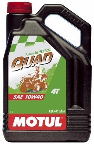 Моторное масло Motul 101234 Quad 4T 10W-40 4 л