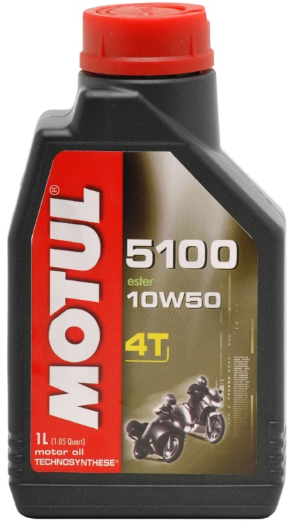 Моторное масло Motul 101414 5100 ESTER 4T 10W-50 1 л