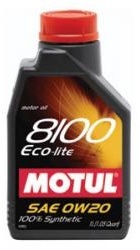 Моторное масло Motul 101525 8100 Eco-lite 0W-20 1 л