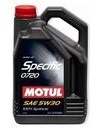 Моторное масло Motul 102209 Specific 0720 5W-30 5 л