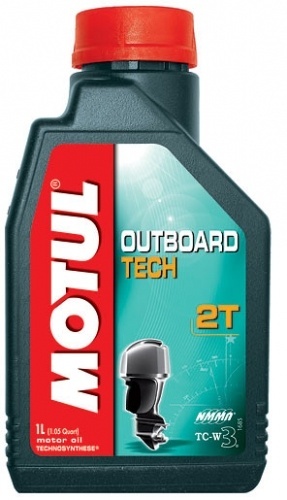 Моторное масло Motul 102789 Outboard TECH 2T  1 л