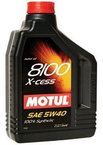 Моторное масло Motul 102869 8100 X-CESS 5W-40 2 л