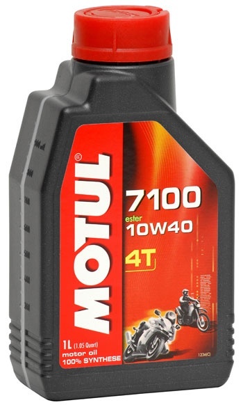 Моторное масло Motul 104091 7100 4T 10W-40 1 л