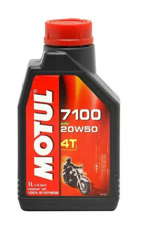 Моторное масло Motul 104103 7100 Ester 4T 20W-50 1 л